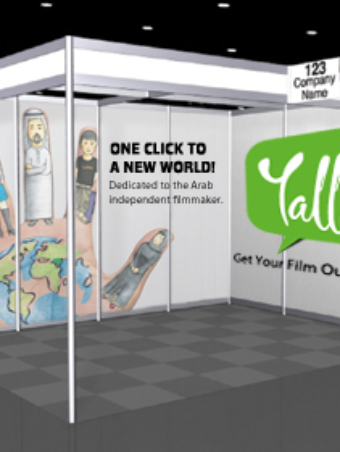 YallaTV Booth Design